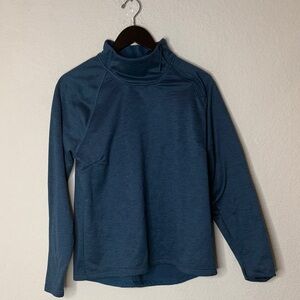 The North Face Blue Long Sleeve Turtleneck Top XL